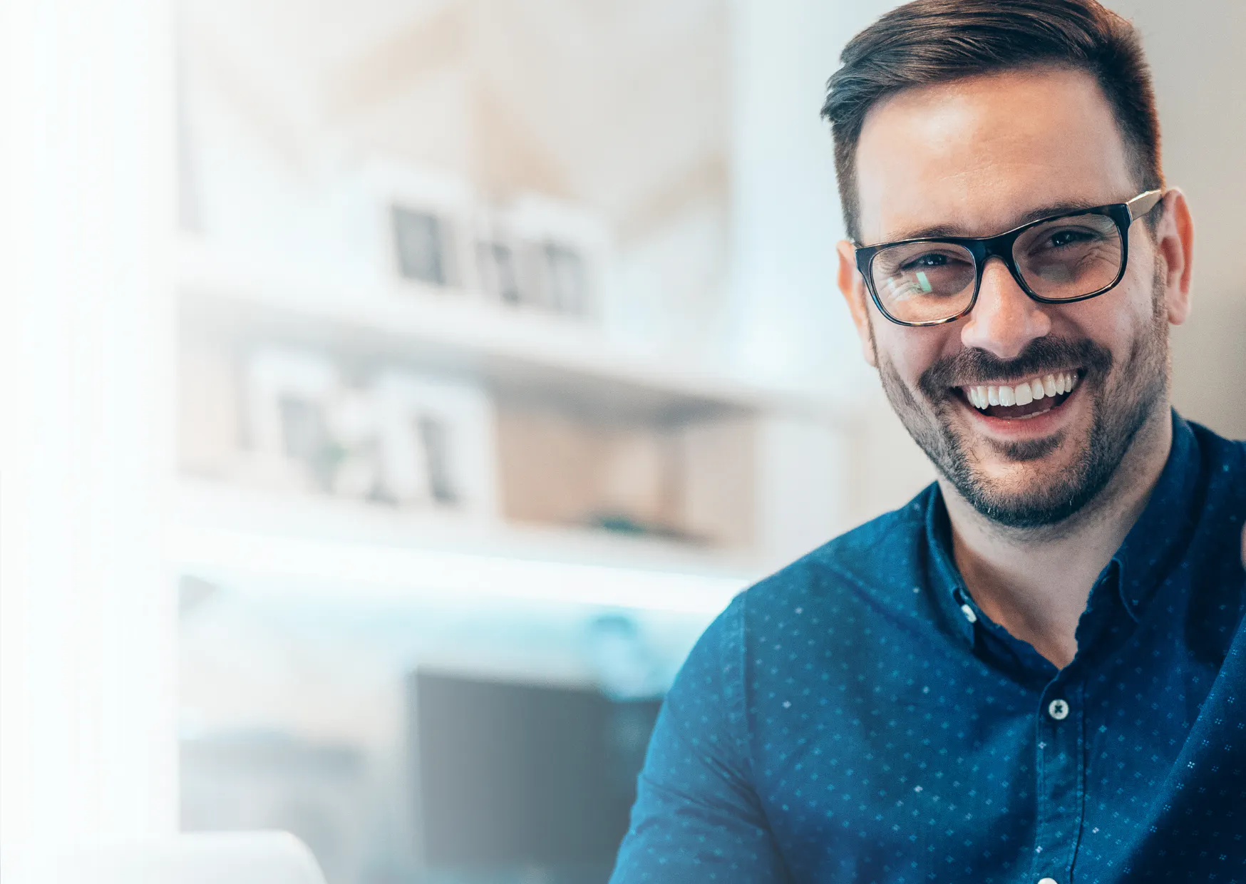 Man Smiling