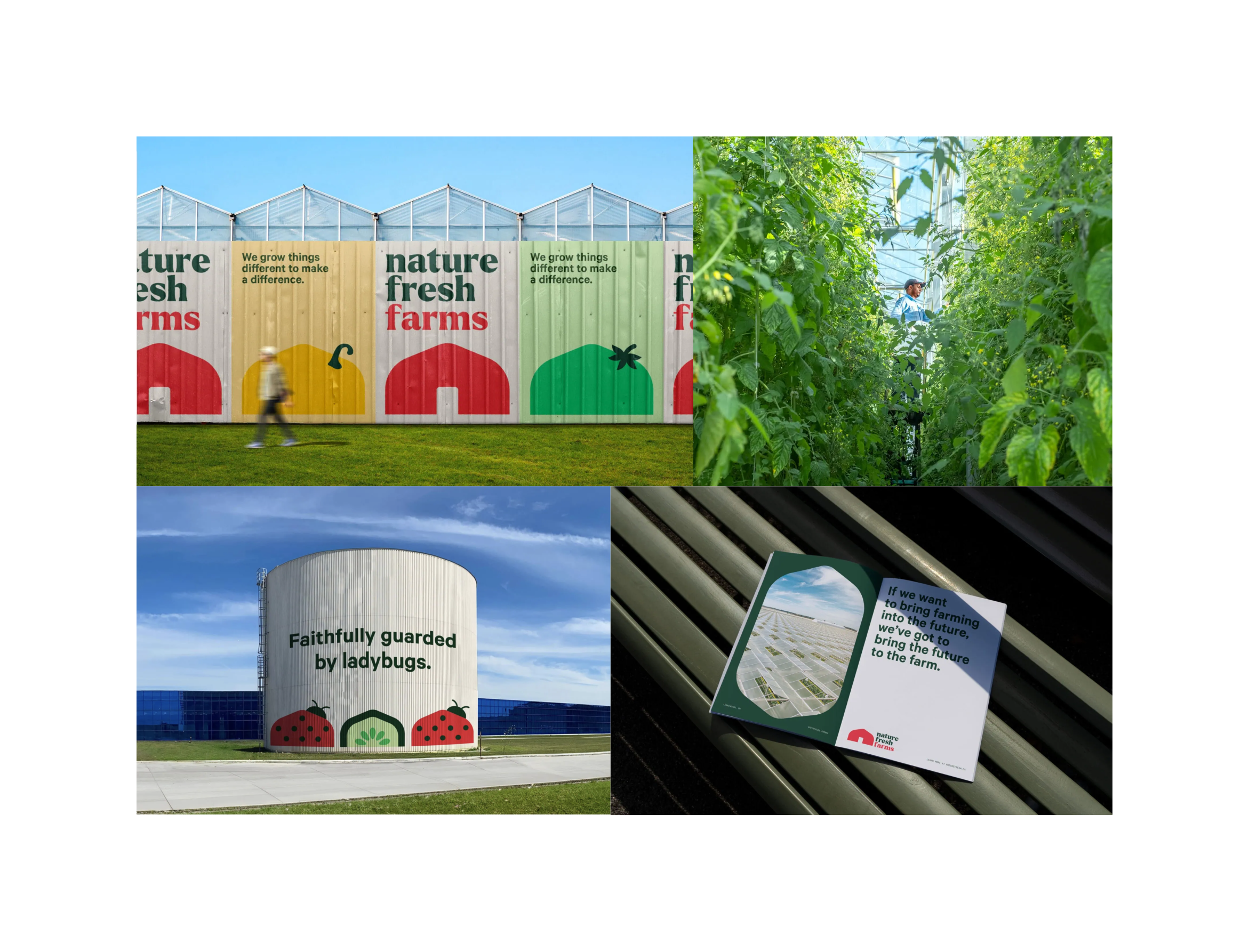 Nature Fresh Farms by Bruce Mau, a creative brand redesign showing the power of effective brand and communication.