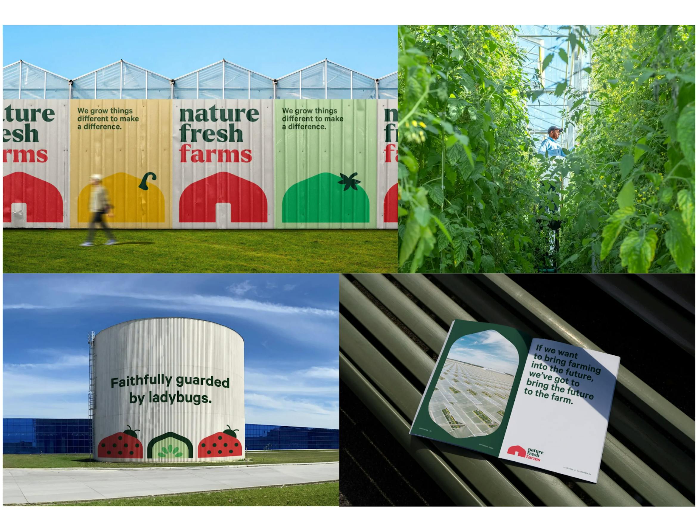 Nature Fresh Farms by Bruce Mau, a creative brand redesign showing the power of effective brand and communication.