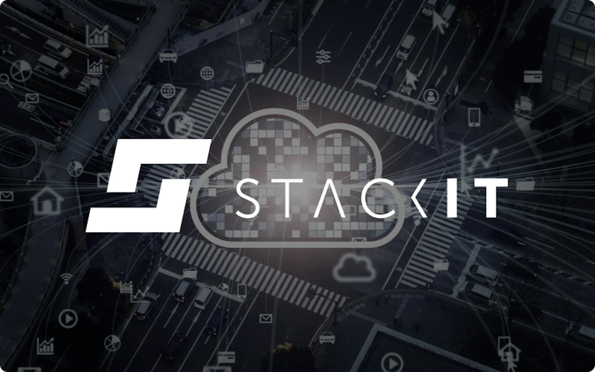 STACKIT logo and a cloud