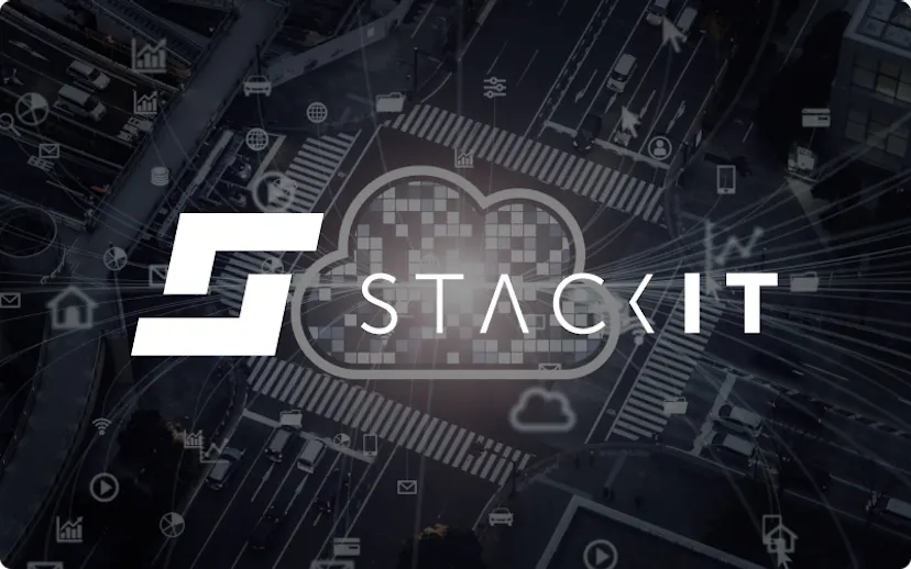 STACKIT logo and a cloud