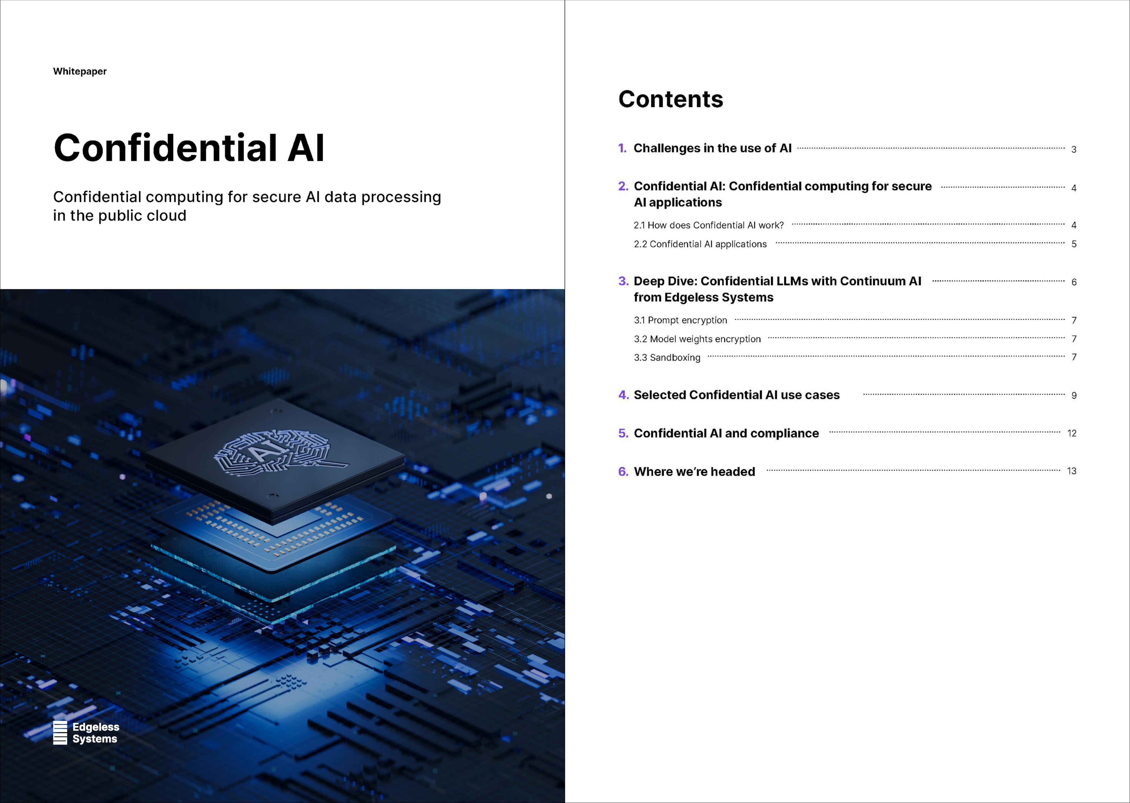 Confidential AI cover an AI illustration