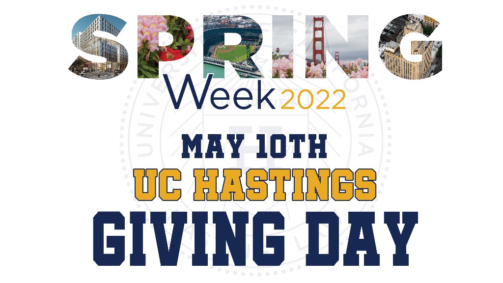 UC Hastings Giving Day 2022