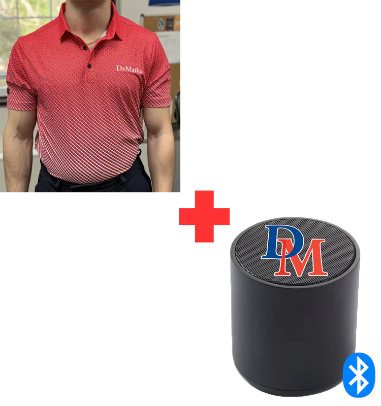 2026 Limited-Edition High Quality DeMatha Polo and Specialized Mini Bluetooth DeMatha Speaker Incentive