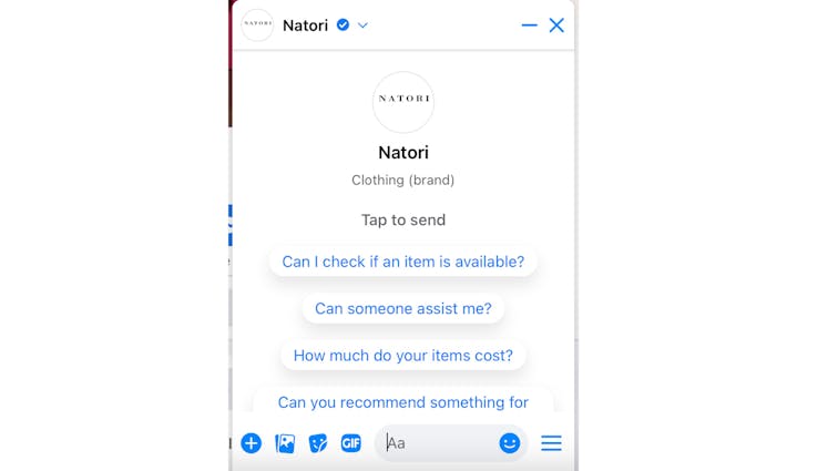 Natori Conversational Commerce