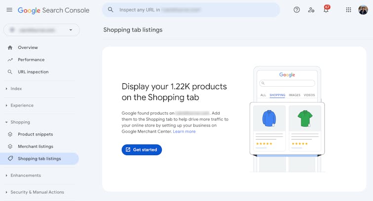 Listing Products In The Shopping Tab Via Google Search Console
