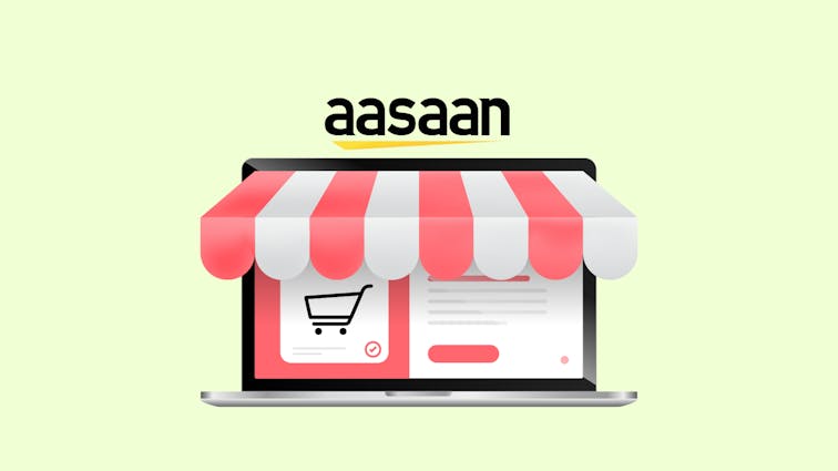How to create Your E-commerce Site with an aasaan app