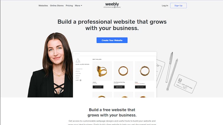 weebly website maker