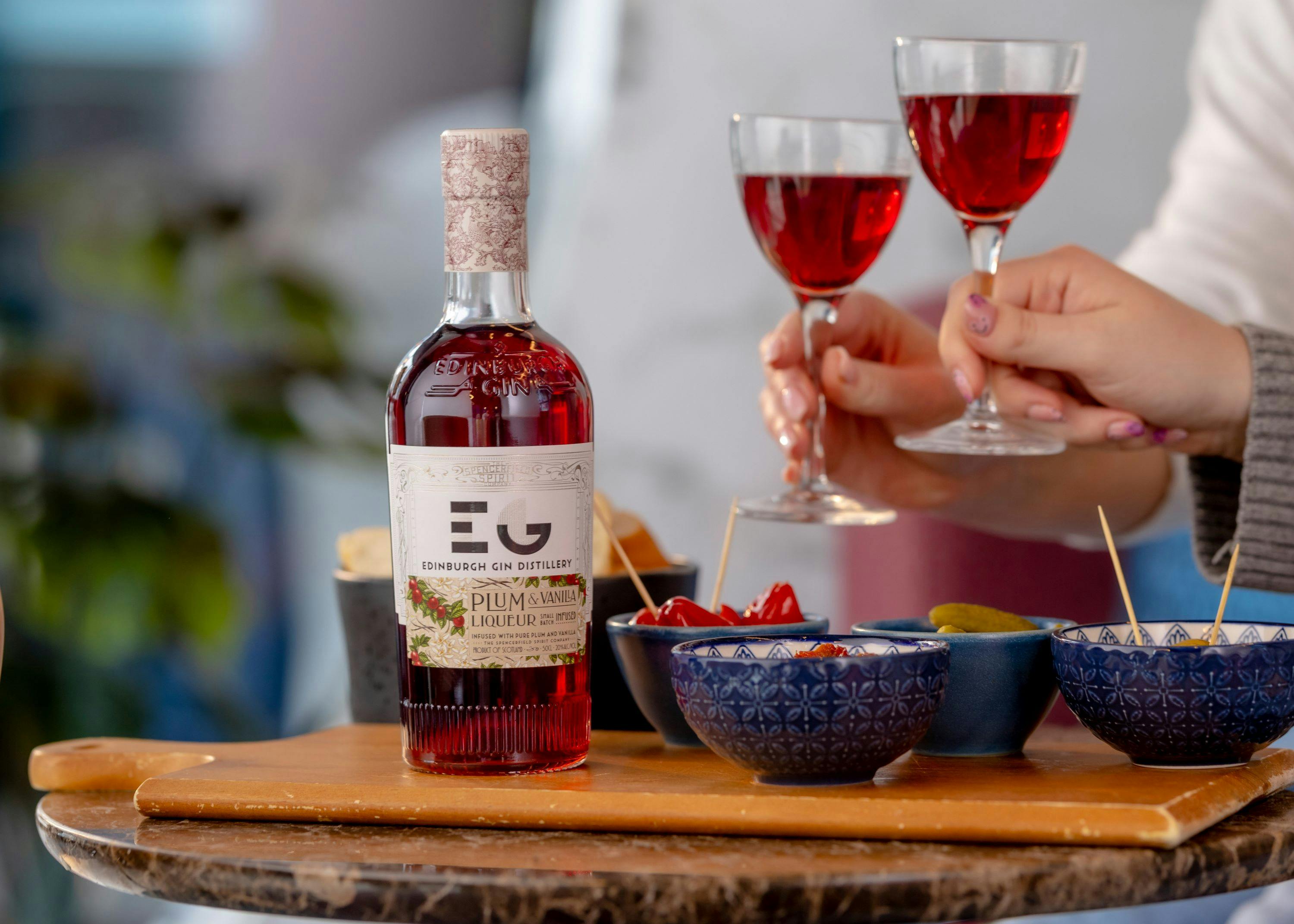 Plum & Vanilla Liqueur 5cl Mini Edinburgh Gin