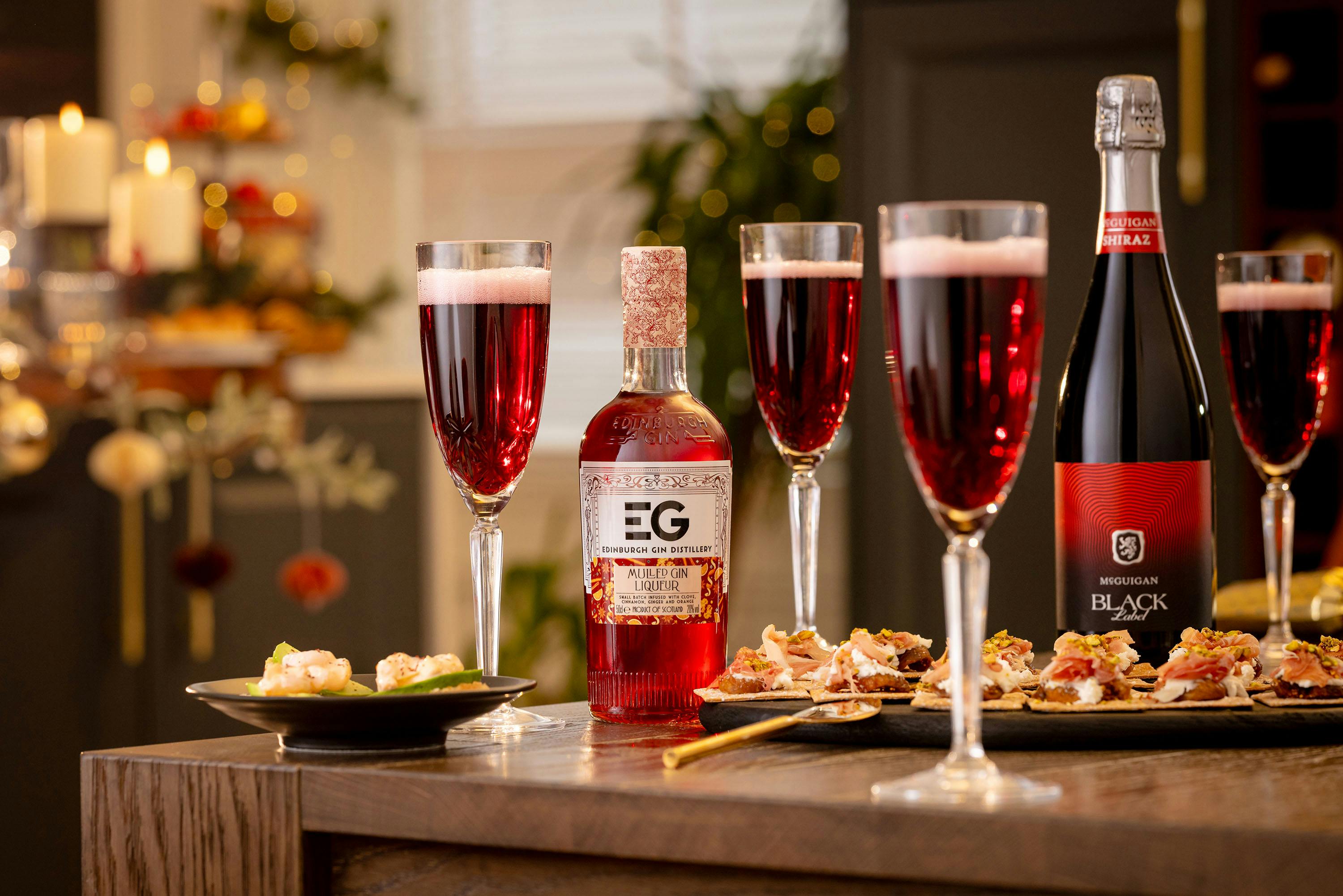 Mulled Gin Liqueur Cocktails Best Served Shared Edinburgh Gin