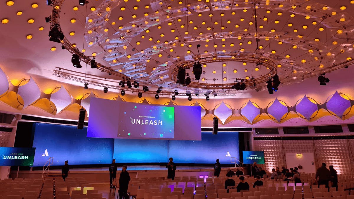 Atlassian's Unleash conference in Berlin