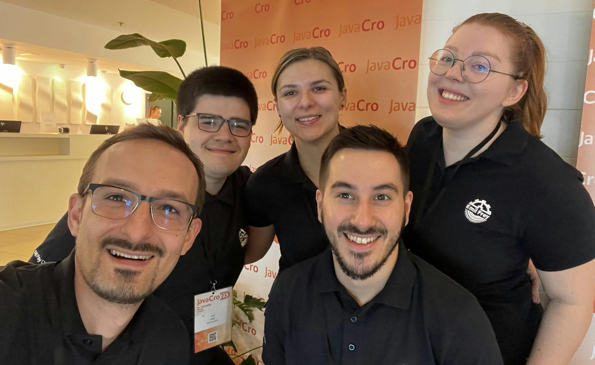 Natalia Jalušić had some company at the conference too – our colleagues Nino Magić, Valentina Krhlanko, Darko Gajić, and Kristijan Oberling were all in attendance
