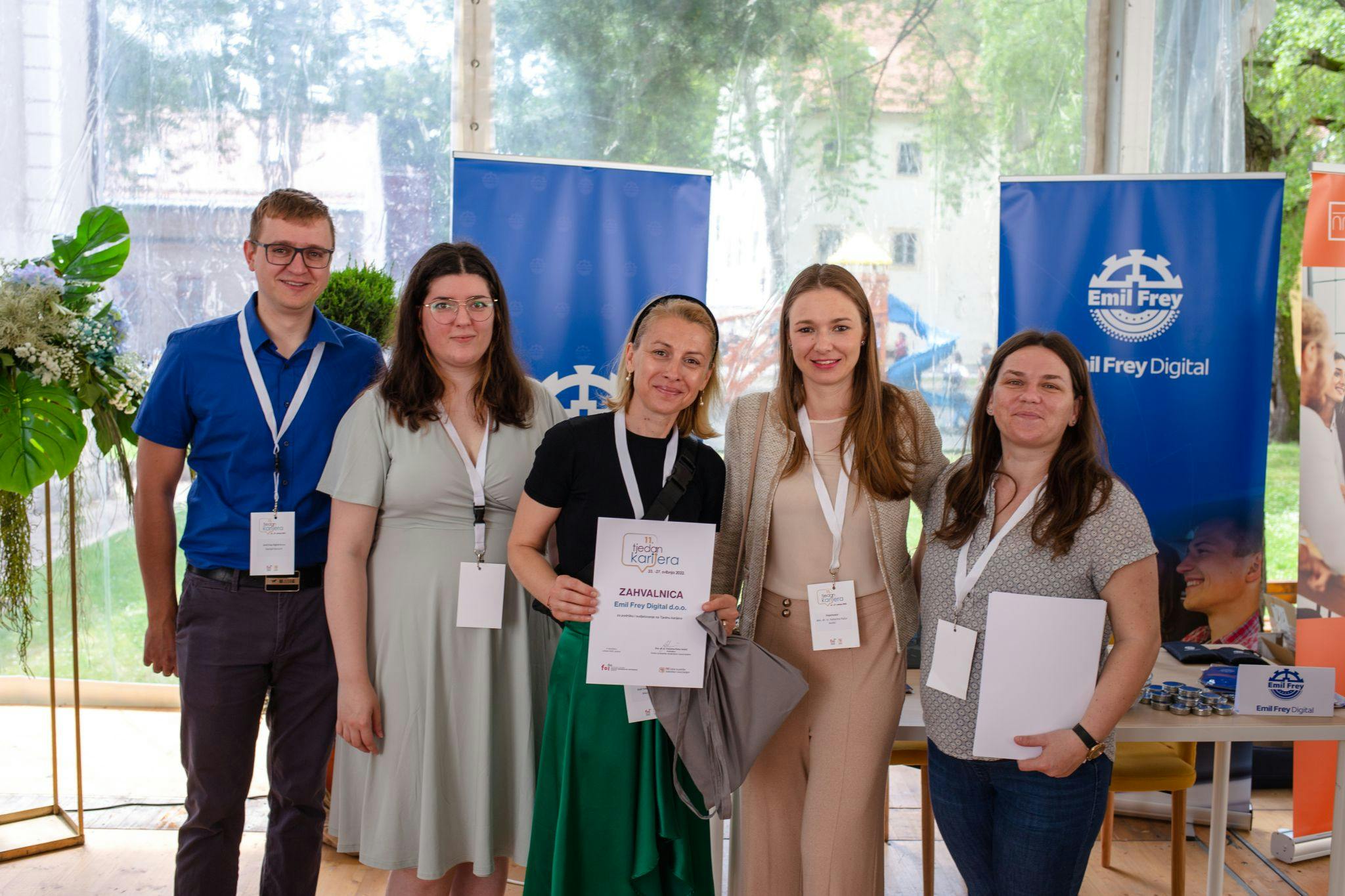 Emil Frey Digital at Careers week at FOI, Varazdin