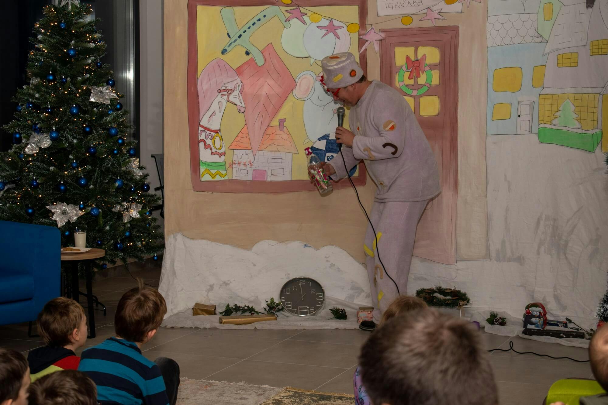 Costumed performance