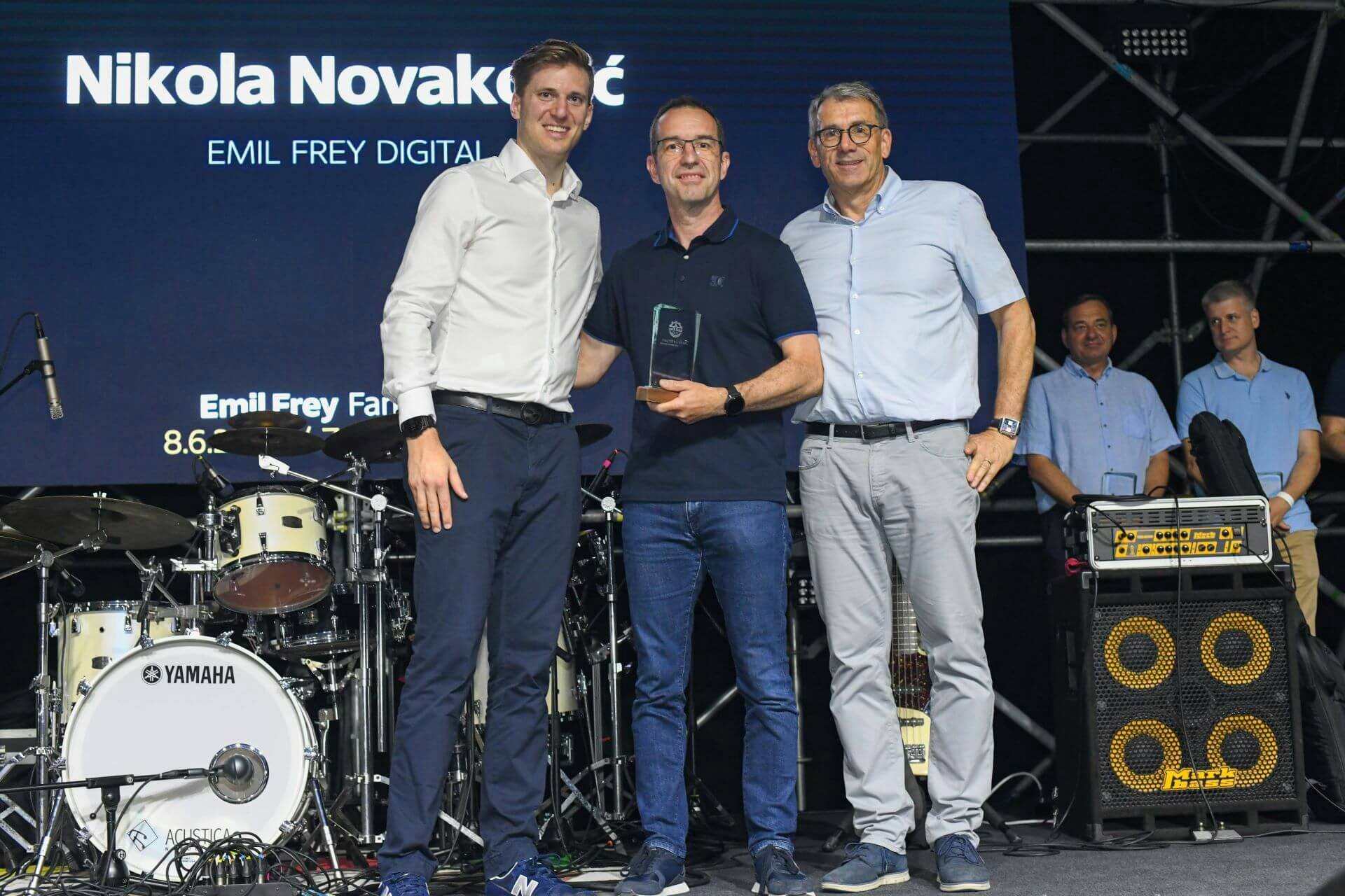 Lorenz Frey, Nikola Novakovic, Heinz Schneiter