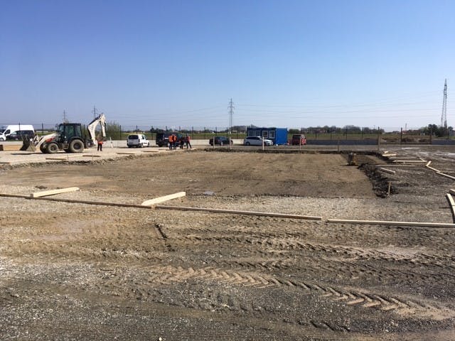 EFD construction site