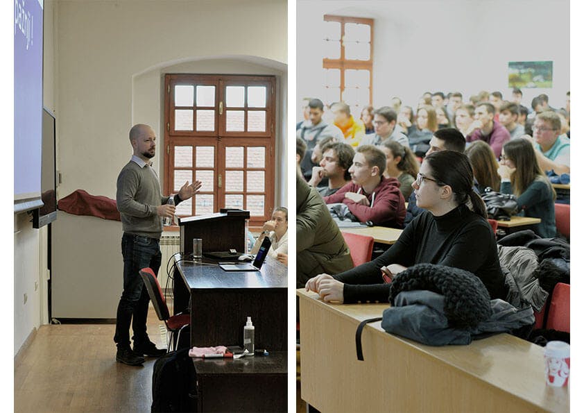 Marko Mozina of Emil Frey Digital at FOI Varazdin