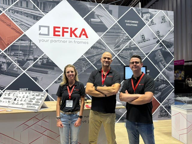 EFKA Frames Solutions at the Sign Show