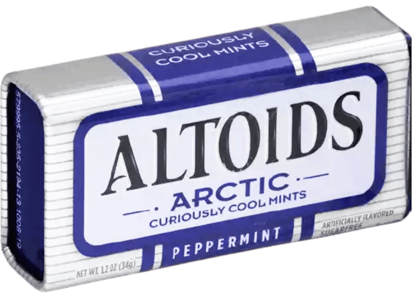 Altoids Arctic Peppermint Box