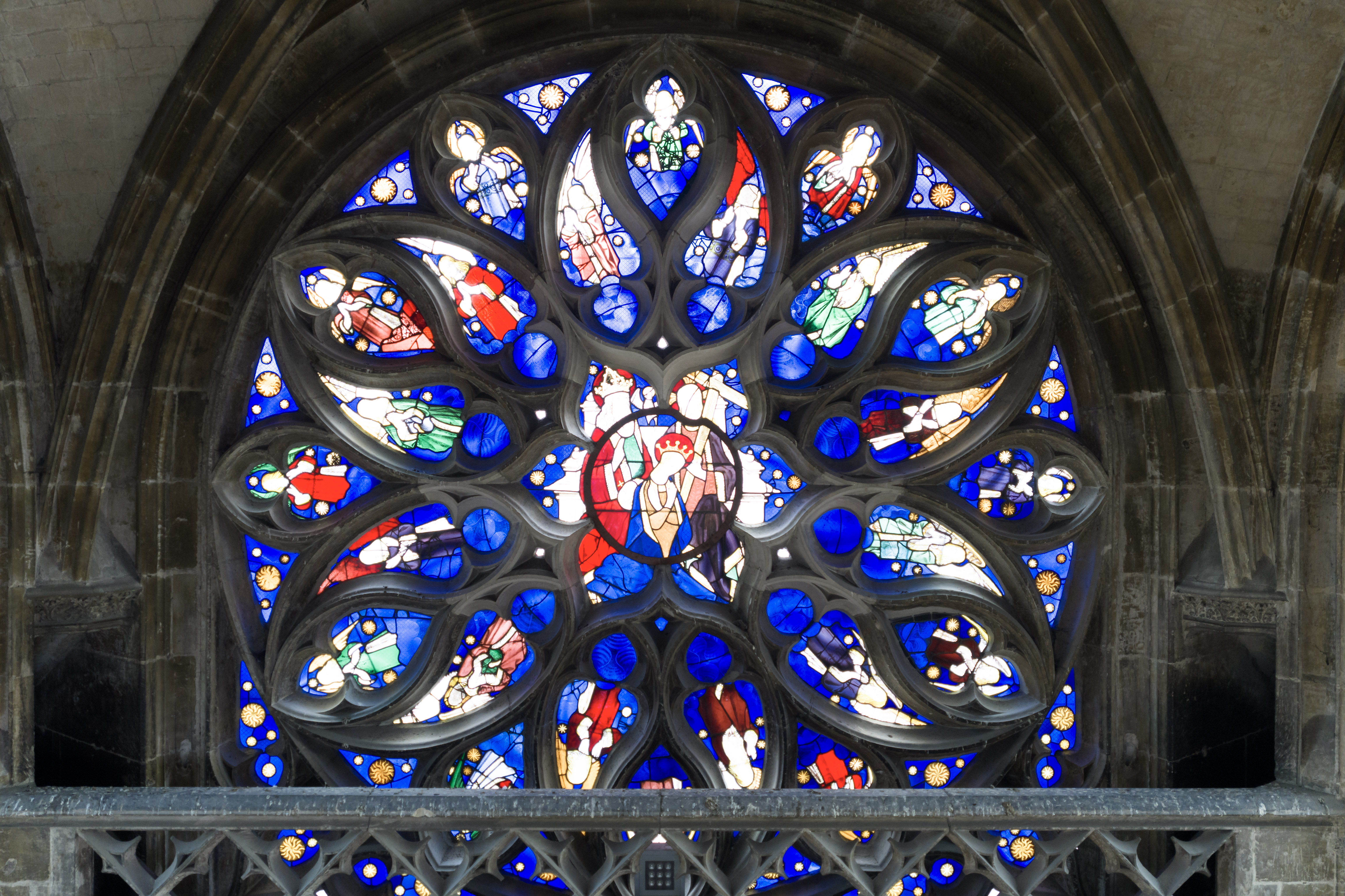 Rosace - Eglise Saint Maclou Rouen