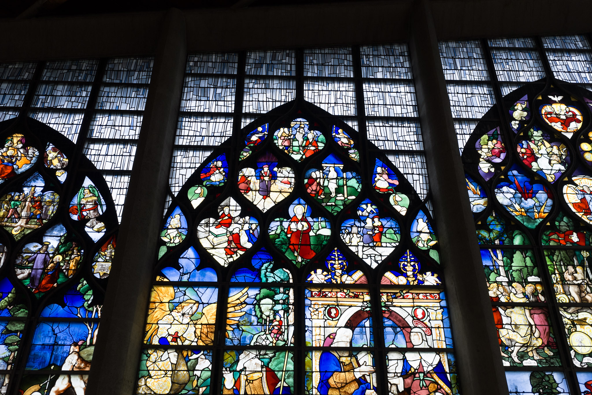 Vitraux église Sainte Jeanne d'Arc Rouen