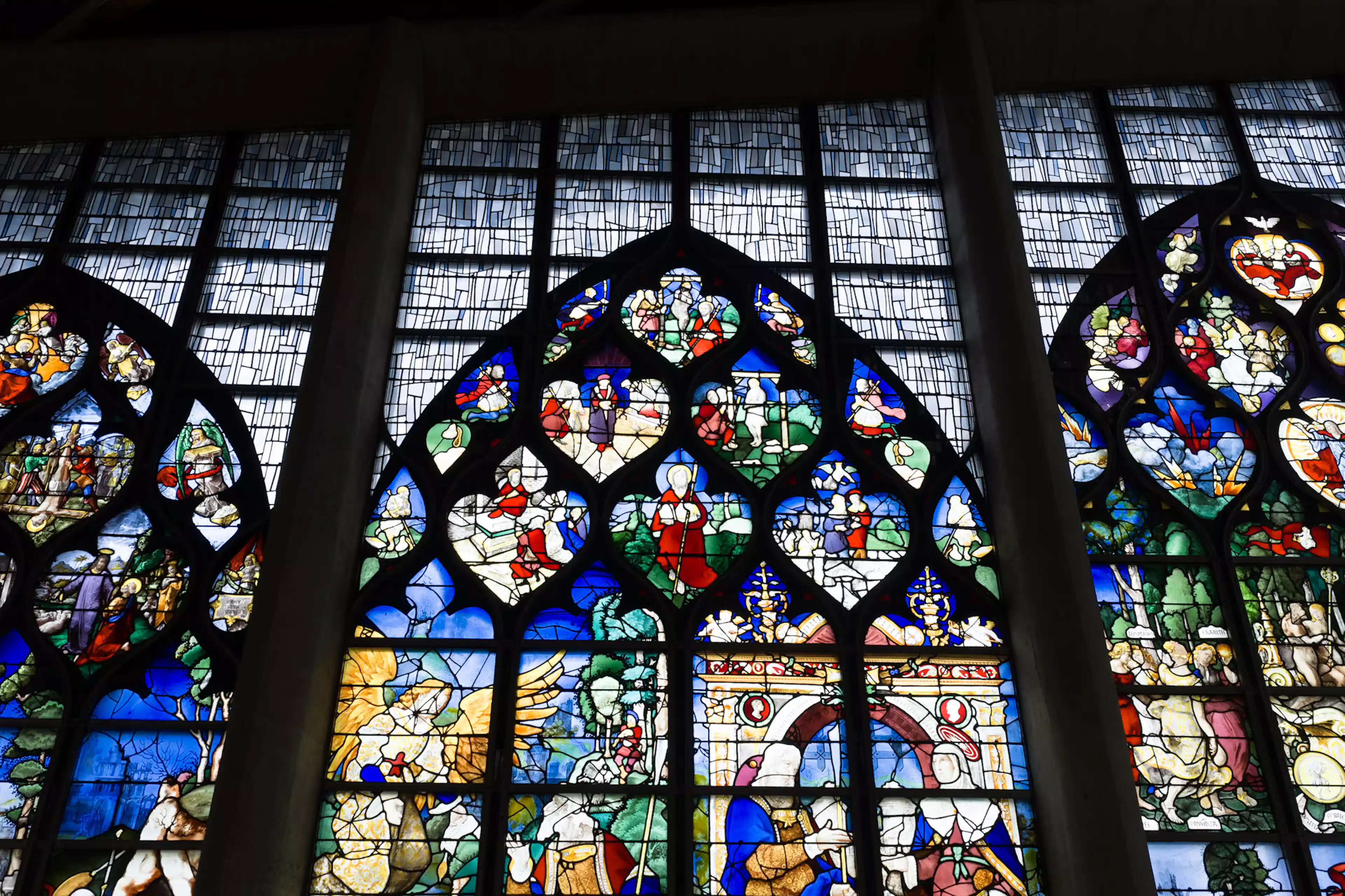 Vitraux église Sainte Jeanne d'Arc Rouen