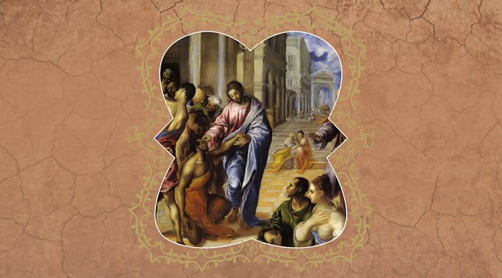 Le Miracle du Christ guérissant l’aveugle, El Greco, 1570