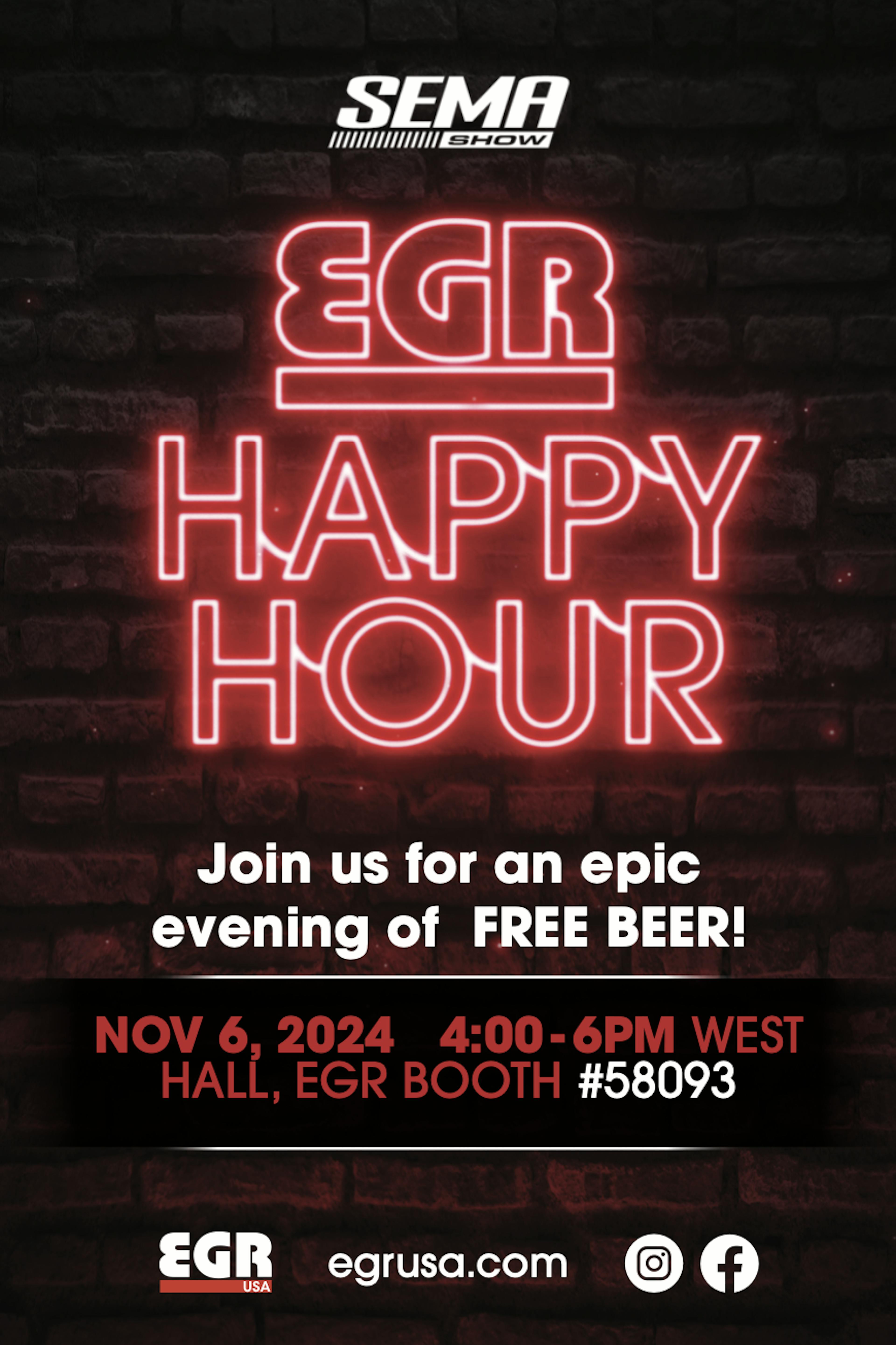 EGR SEMA Happy Hour