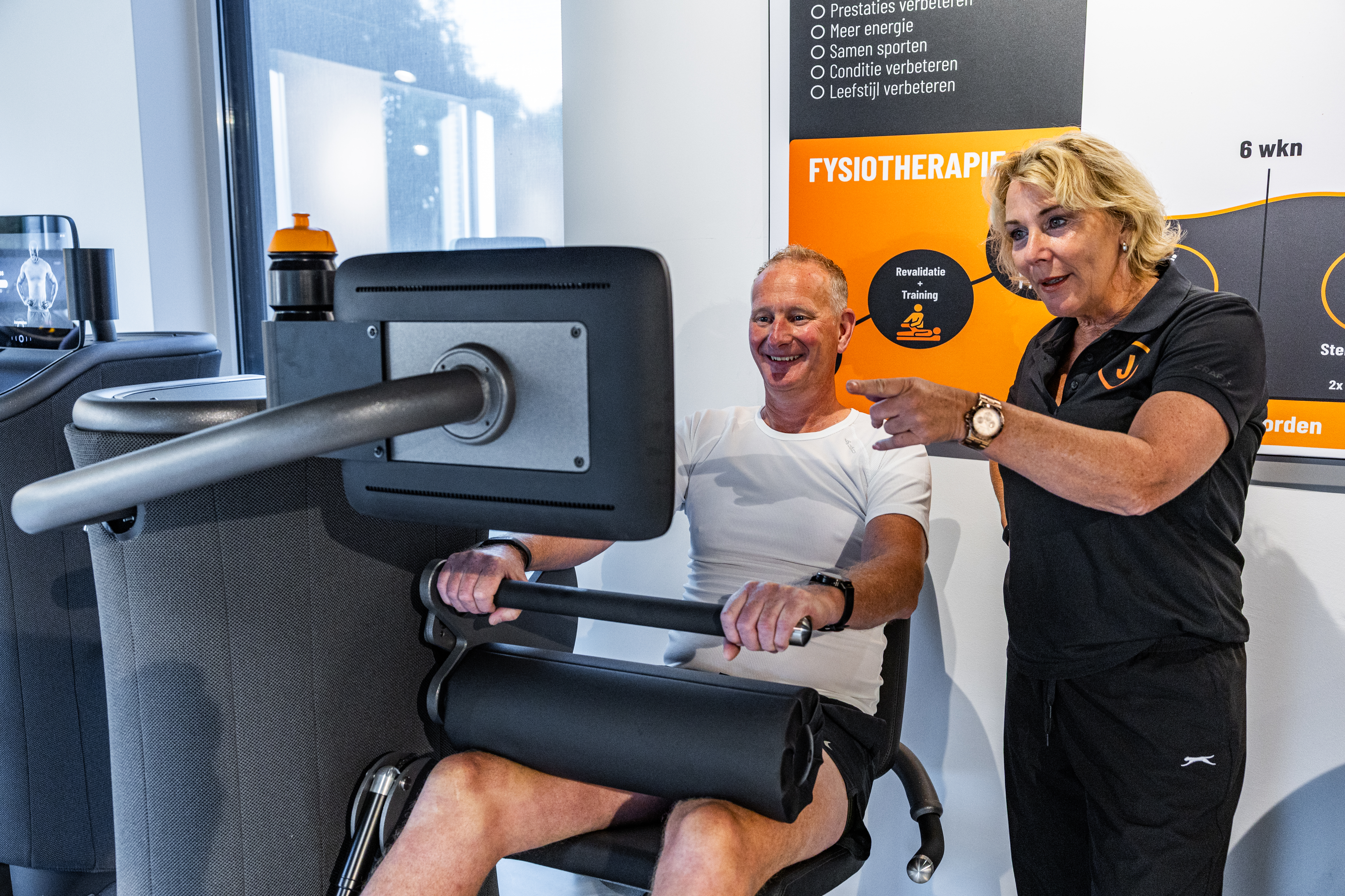 Begeleidend sporten van EGYM Joure