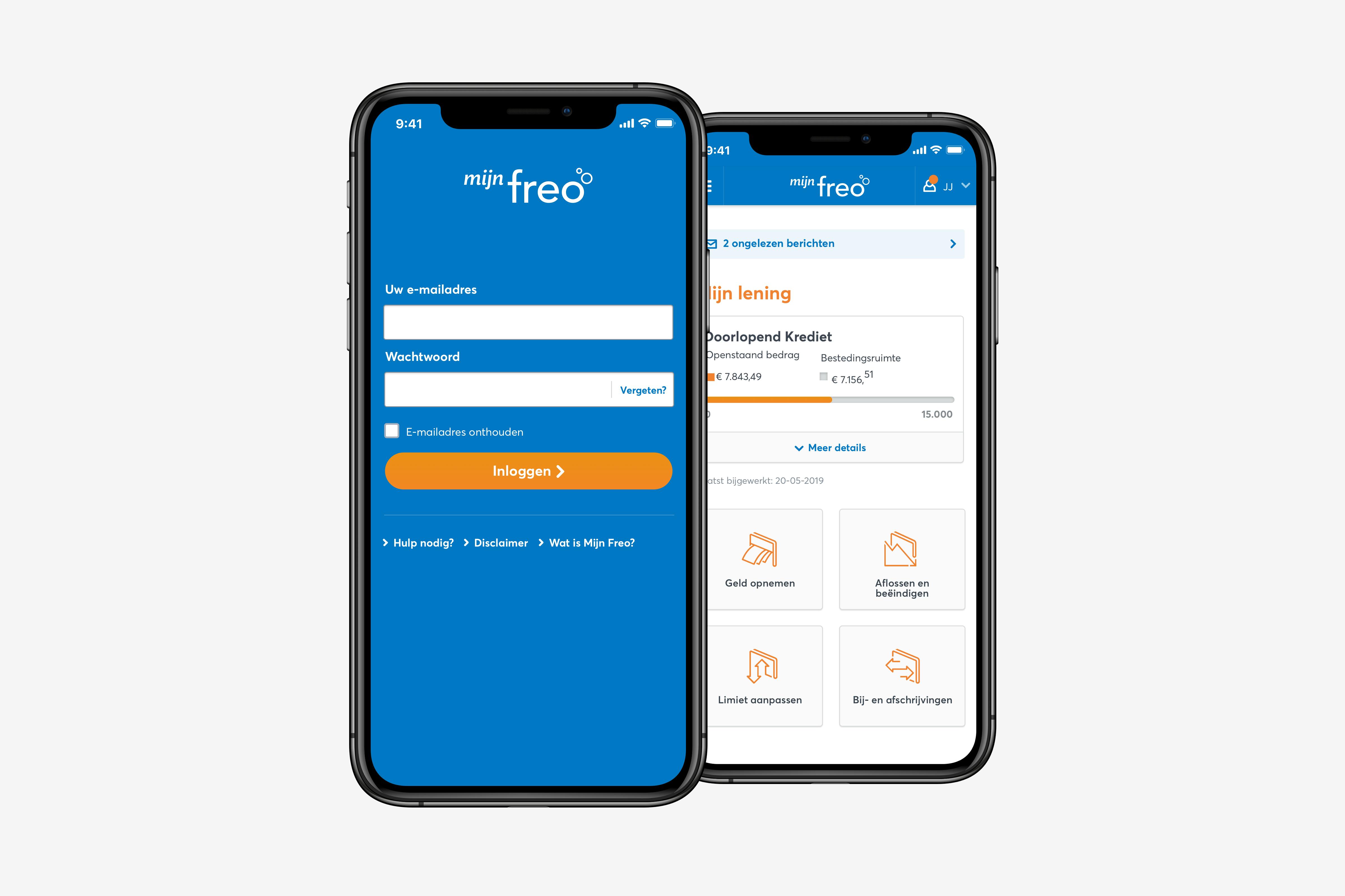 UX case Rabobank Freo // Eight