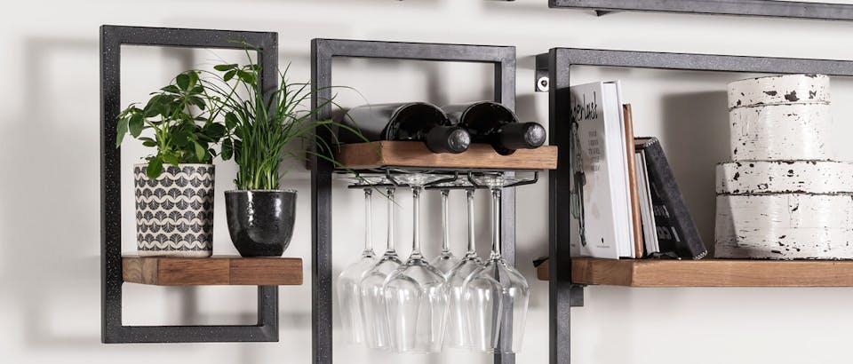 Woonkamer wijnrekken eijerkamp