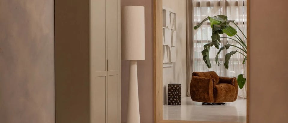 beige vloerlampen bij Eijerkamp