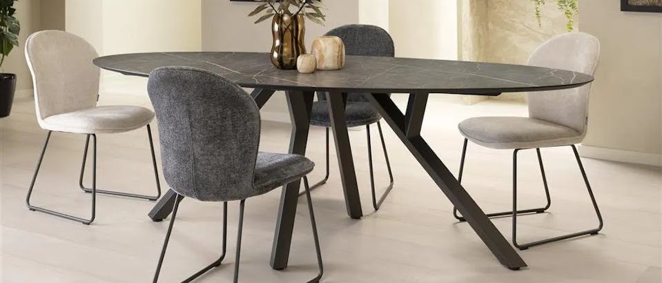 marmerlook eettafels bij eijerkamp