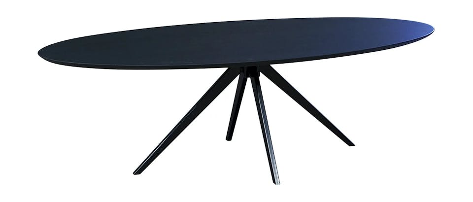 blauwe eettafels bij Eijerkamp