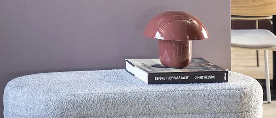 rode tafellampen bij Eijerkamp