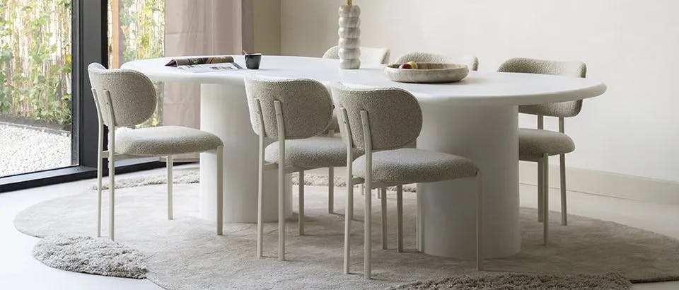 scandinavische eetkamerstoelen bij Eijerkamp