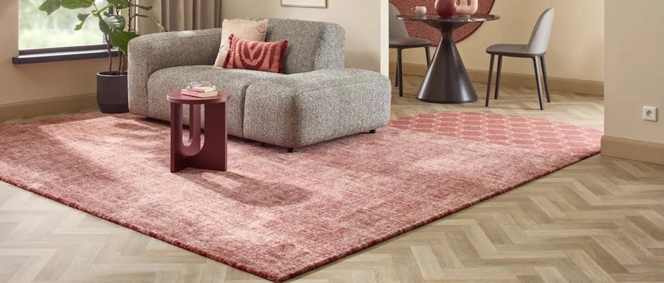 rode vloerkleden bij Eijerkamp