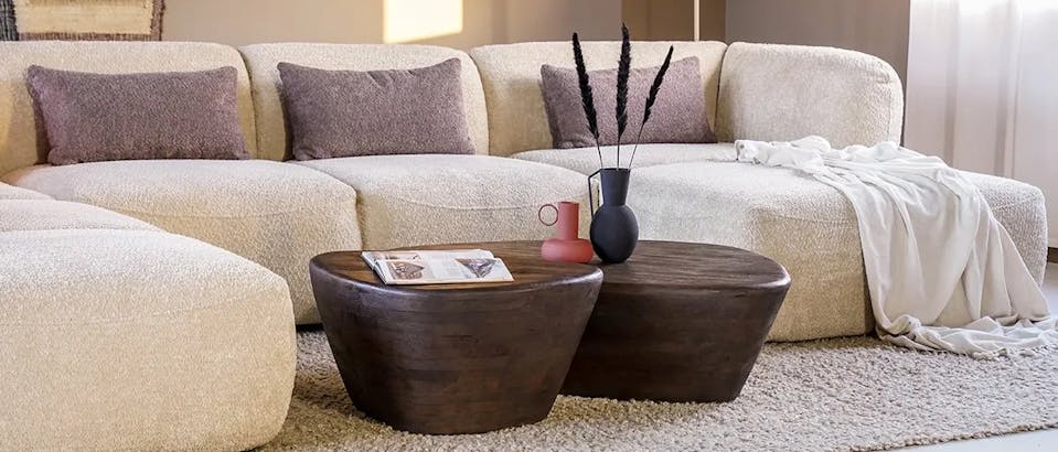 mangohouten salontafels bij Eijerkamp