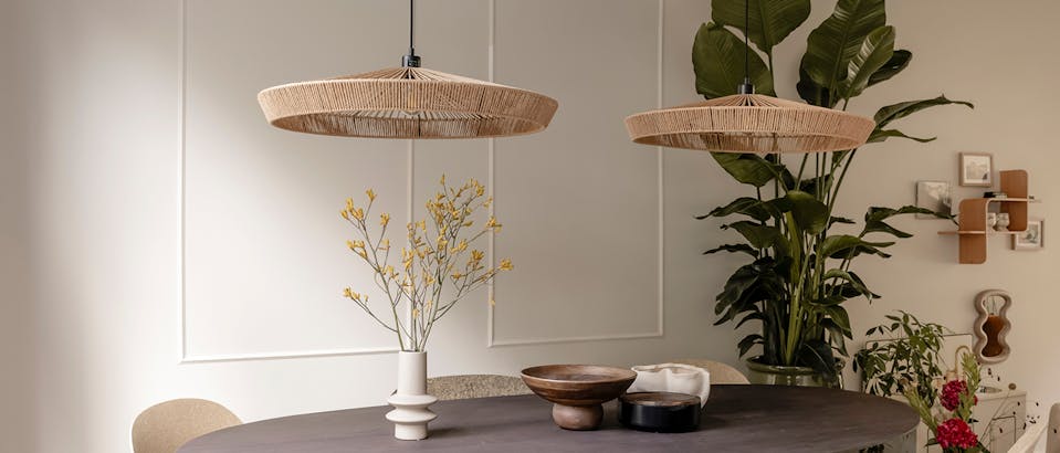 Rotan hanglamp