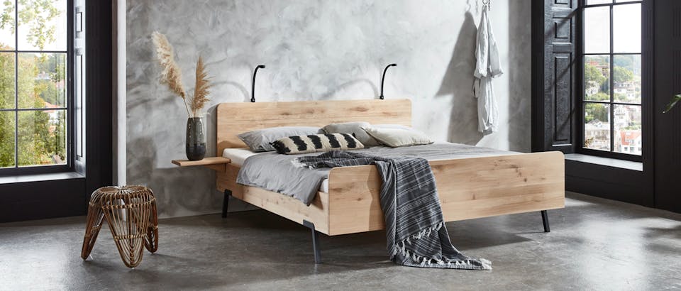 Lotus ledikant houten bed