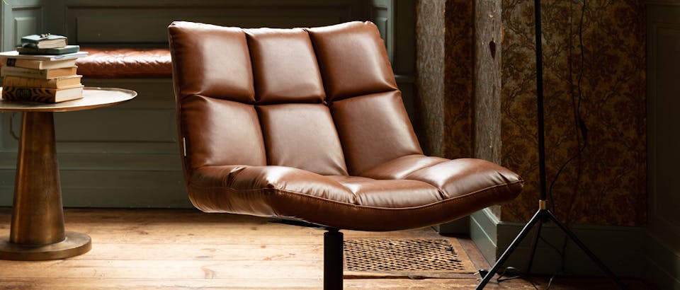 Cognac fauteuils