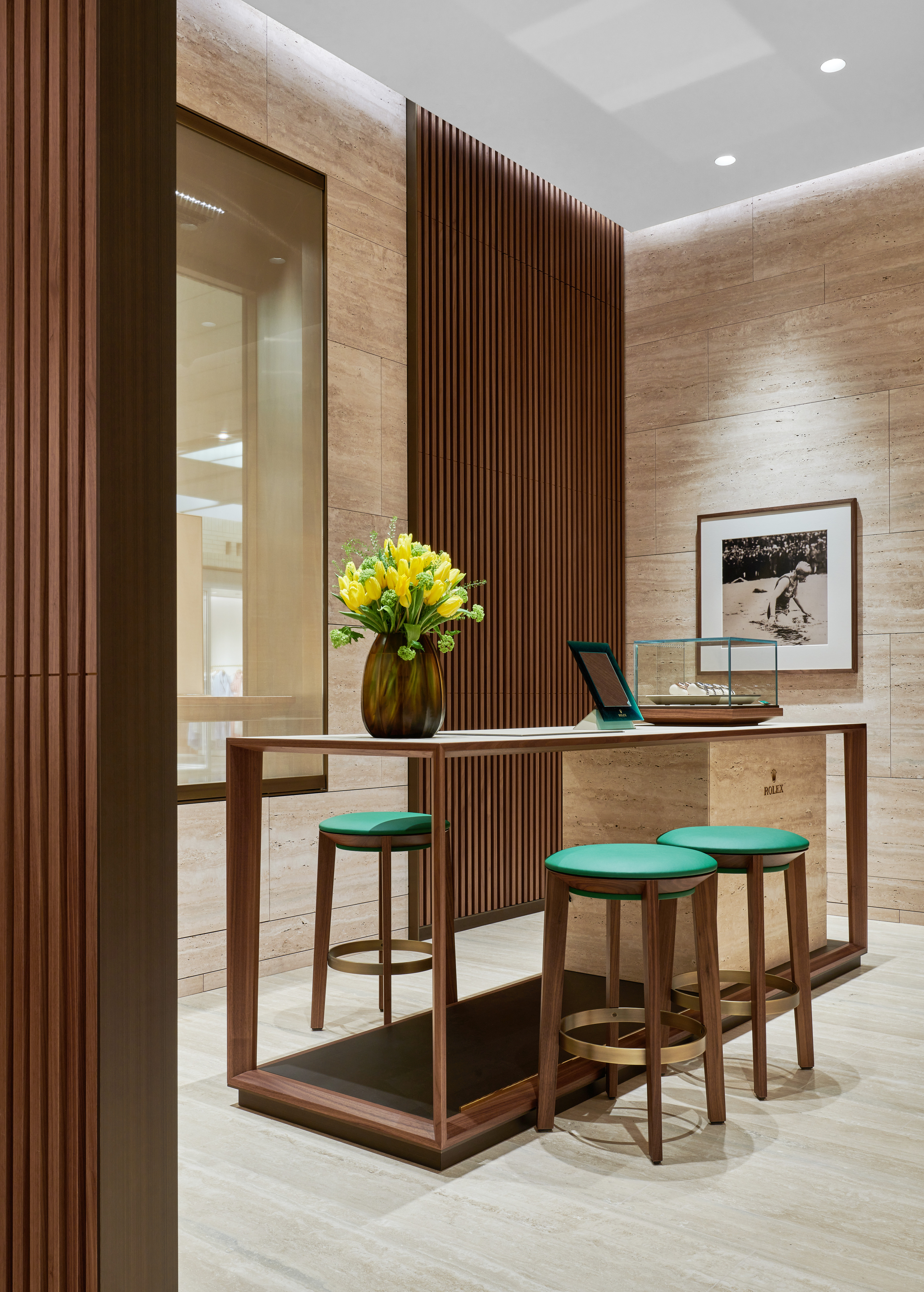 The Rolex showroom at Eiseman Jewels, NorthPark Center
