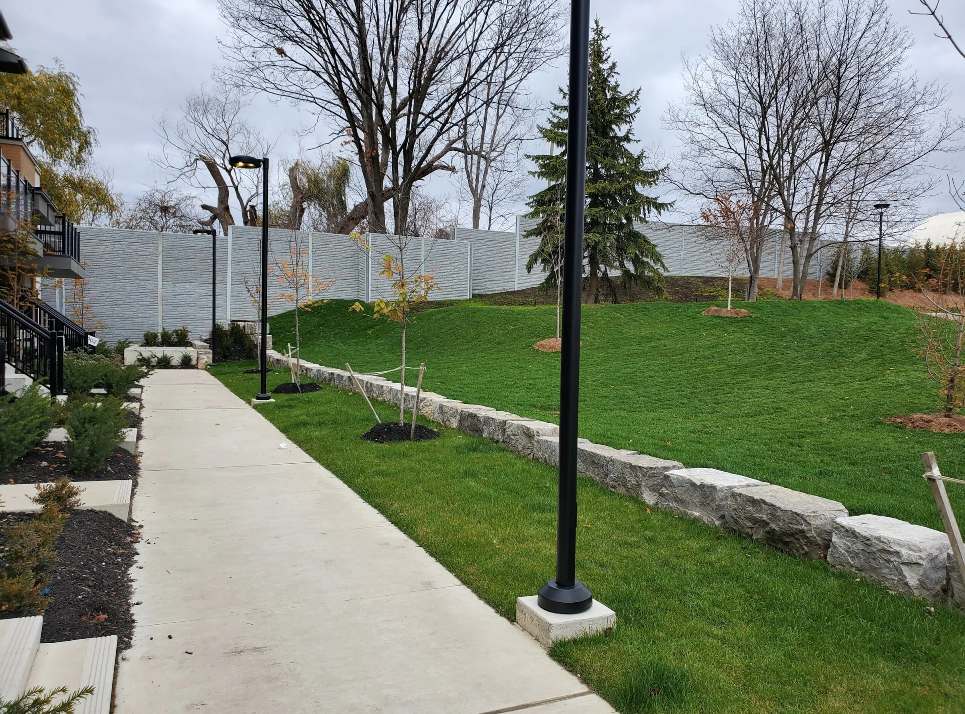 Keelesdale Residential Acoustic Barrier