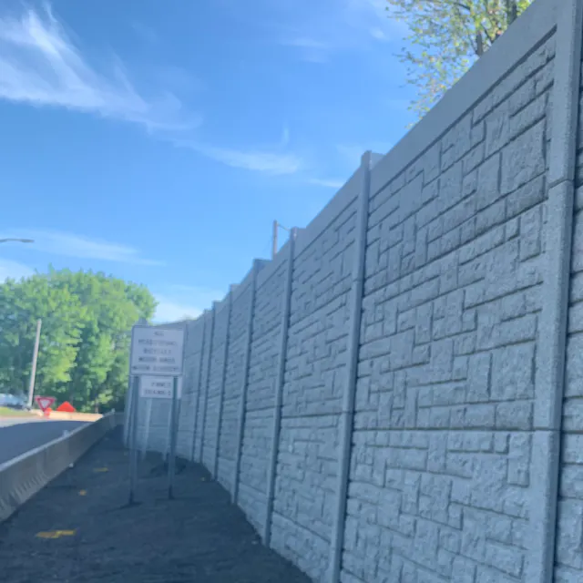 Absorptive Precast Barriers
