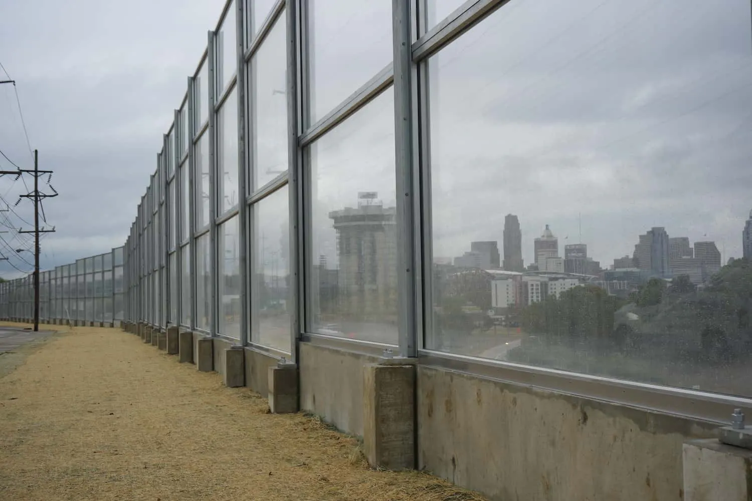 Kentucky's First Transparent Noise Barrier Preserves Skyline Views
