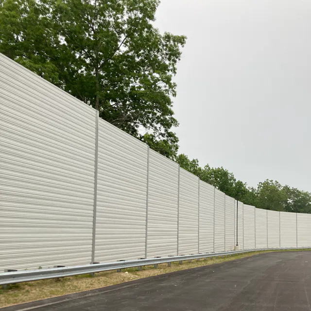 Aluminum Noise Barrier