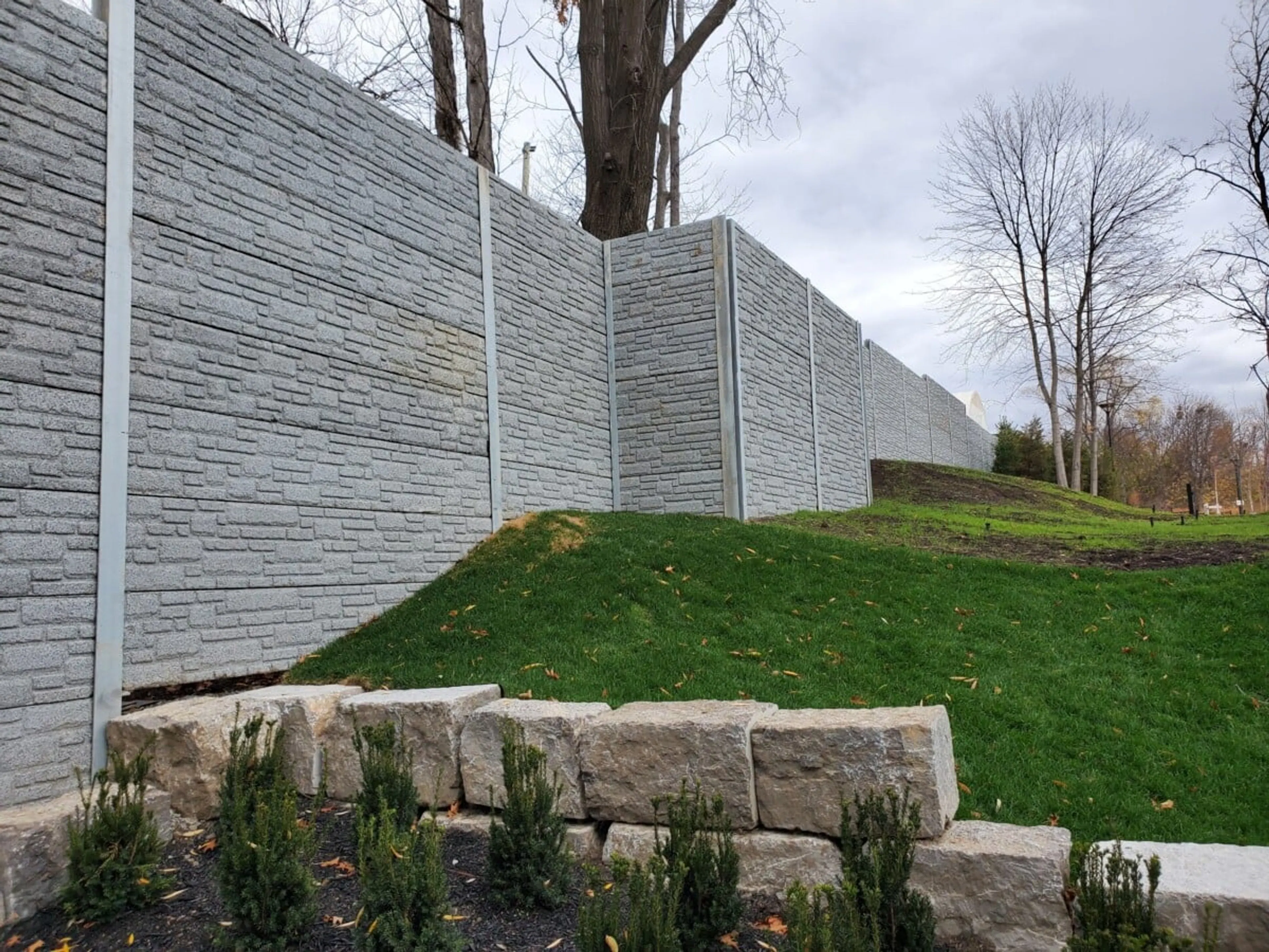 Keelesdale Residential Acoustic Barrier
