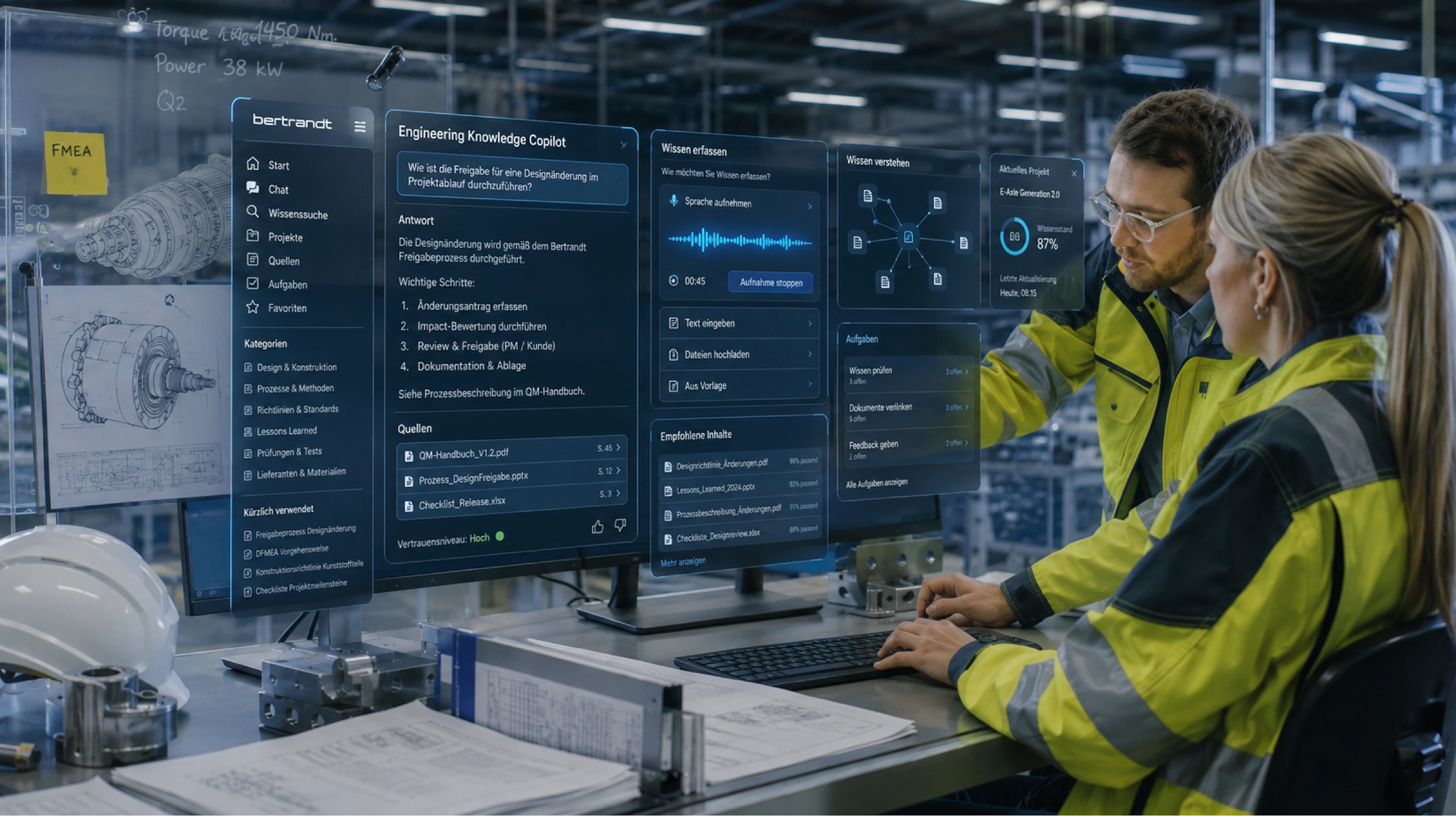 Engineering Knowledge Copilot for Bertrandt