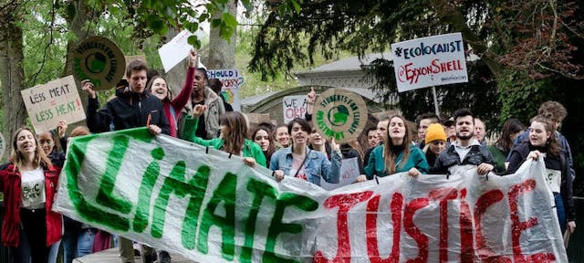 Le principe de participation c'est aussi des jeunes manifestant pour la justice climatique