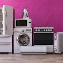 Un réfrigérateur, un lave-linge, un four à micro-ondes, un radiateur électrique...